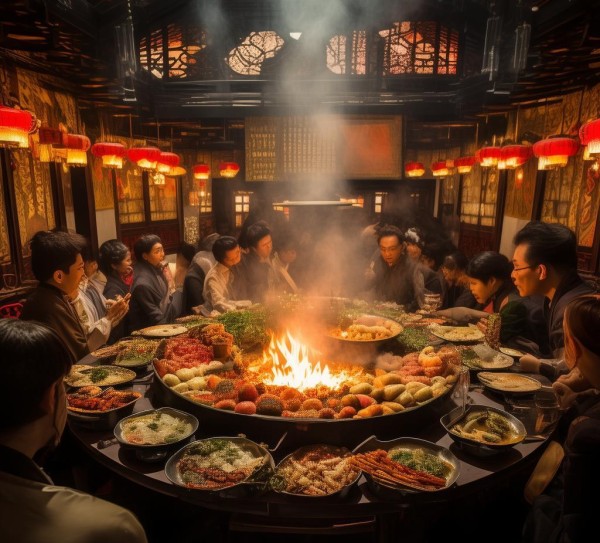 会友酒店，锅火的盛宴